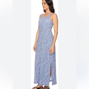 Columbia‎ PFG Freezer Maxi Dress in a multi-color patterned fabric small